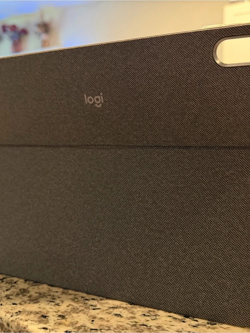 Logitech Gray Bluetooth Tablet Keyboard Case with Trackpad